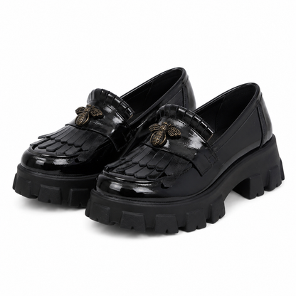 PANTOFI CASUAL DAMA PERLLA 2011-1 NEGRI LAC