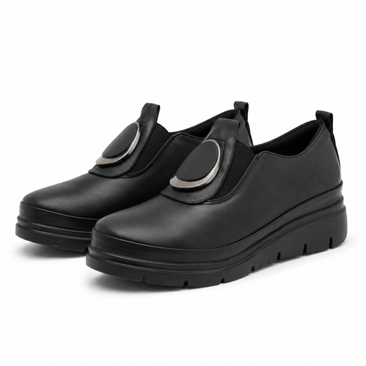 PANTOFI CASUAL DAMA PERLLA 3629-1 NEGRI
