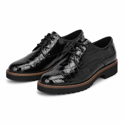 PANTOFI CASUAL DAMA PITILLOS 10081 NEGRI CROCO