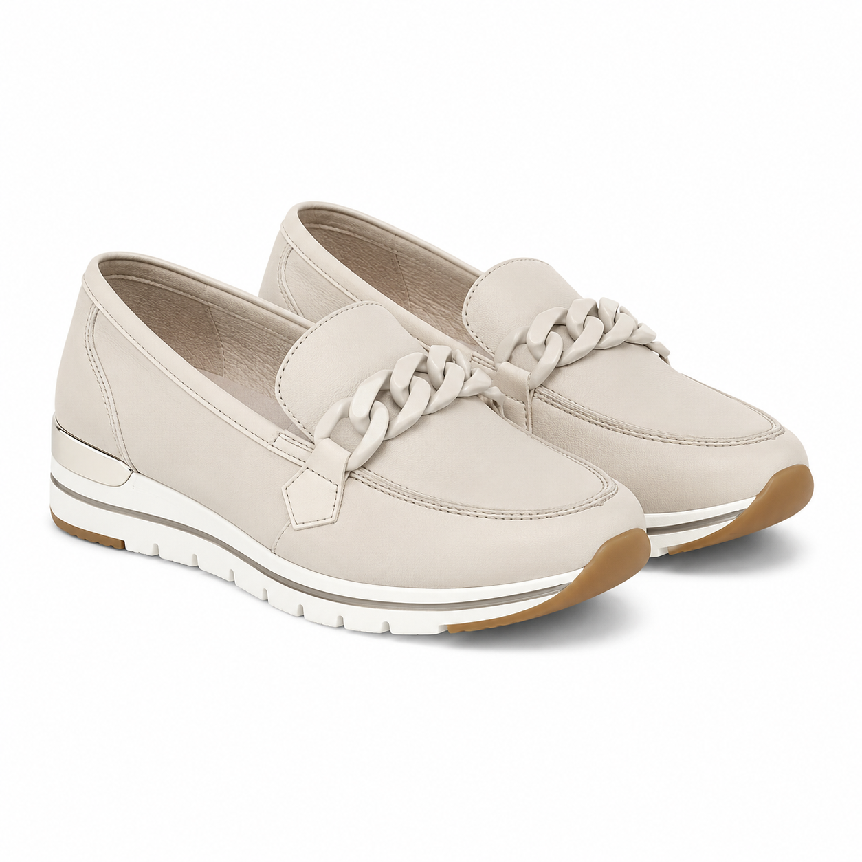 PANTOFI CASUAL DAMA REMONTE R6711-60 BEJ