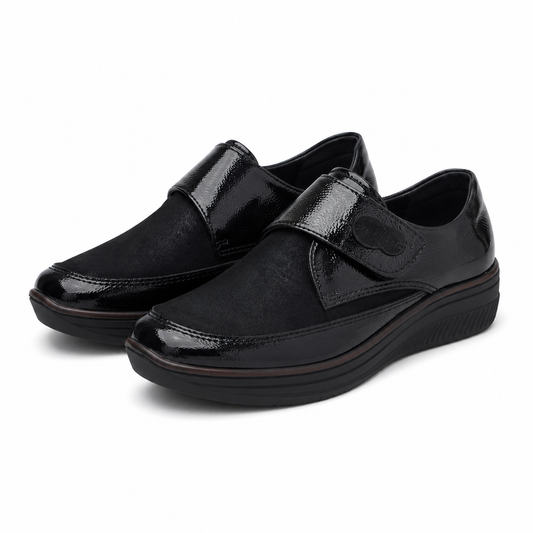 PANTOFI CASUAL DAMA RIEKER 487C0-00 NEGRI
