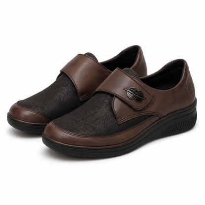 PANTOFI CASUAL DAMA RIEKER 487C0-25 MARO