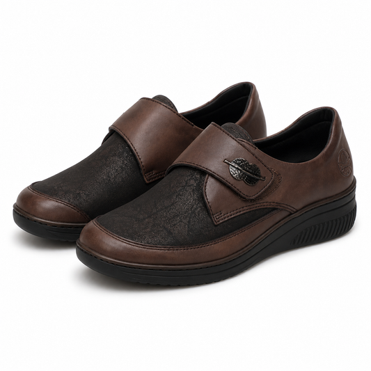 PANTOFI CASUAL DAMA RIEKER 487C0-25 MARO