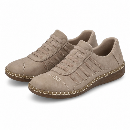 PANTOFI CASUAL DAMA RIEKER N2450-20 MARO NUBUCK