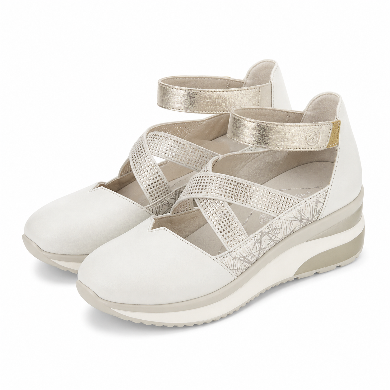 PANTOFI CASUAL DAMA REMONTE D2411-81 BEJ