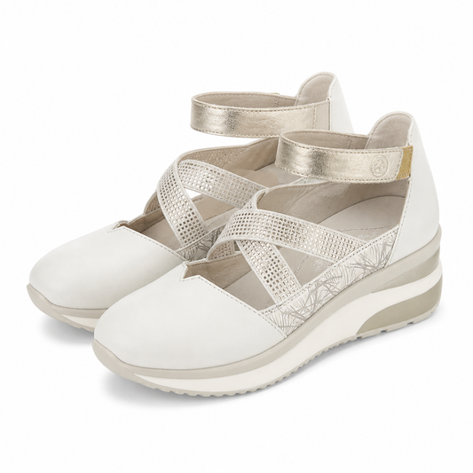 PANTOFI CASUAL DAMA REMONTE D2411-81 BEJ