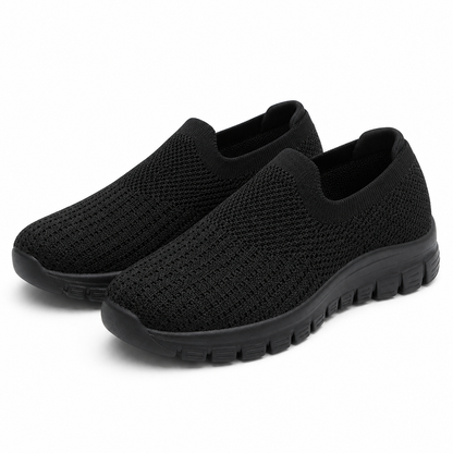 PANTOFI CASUAL DAMA SKECHERS 100962 BBK NEGRU