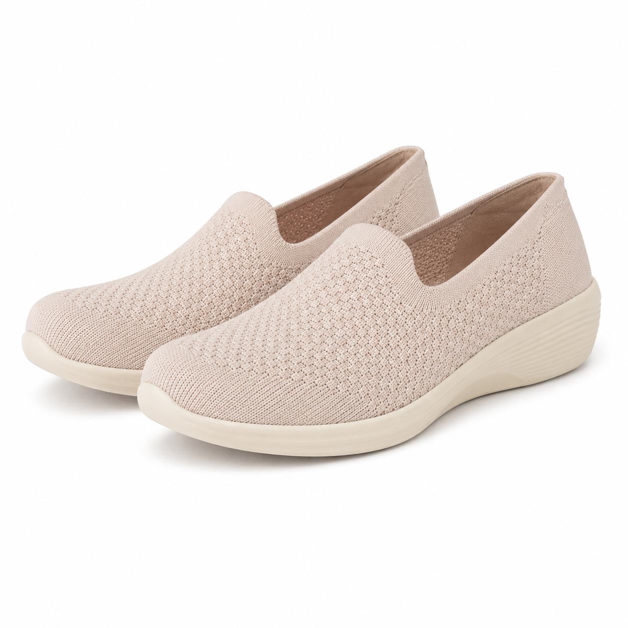 PANTOFI CASUAL DAMA SKECHERS 158761 NAT
