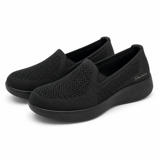 PANTOFI CASUAL DAMA SKECHERS 159089 BBK NEGRU