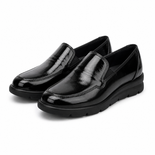 PANTOFI CASUAL DAMA WALDLAUFER 902501 NEGRI LAC