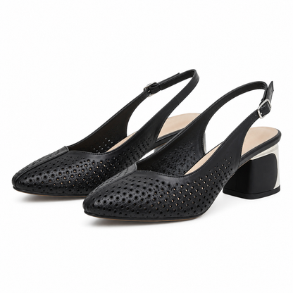 PANTOFI CASUAL DECUPATI DAMA DOGATI 049-539 NEGRI