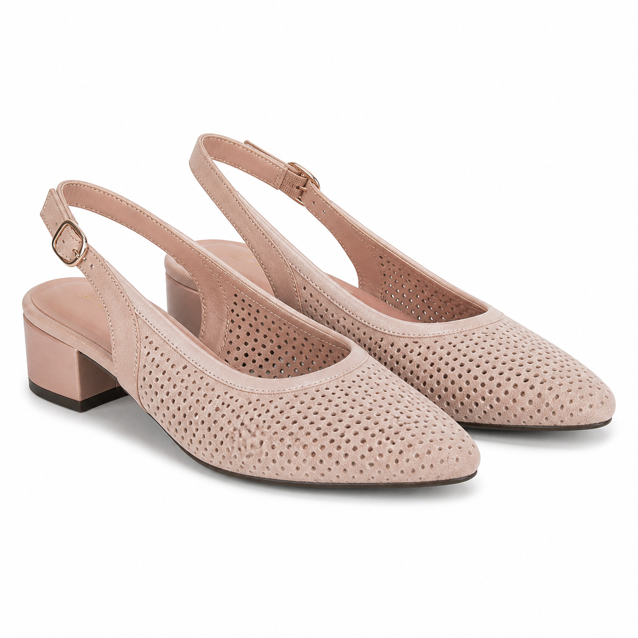 PANTOFI CASUAL DECUPATI DAMA RIEKER 47066-31 ROZ METALIC