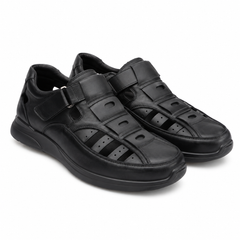 Pantofi Casual Perforați Bărbați Mels 232704 Negri