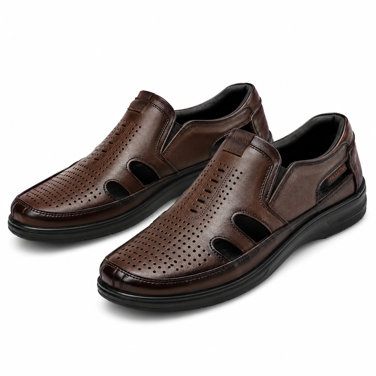 PANTOFI CASUAL PERFORATI BARBATI MELS 883L99 MARO