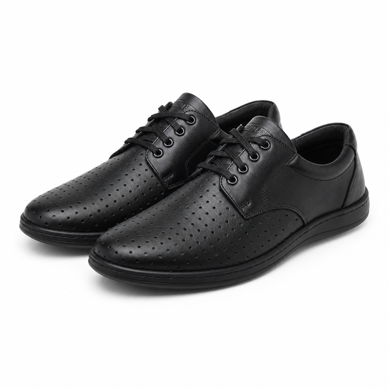 PANTOFI CASUAL PERFORATI BARBATI OTTER 147 01-N NEGRI