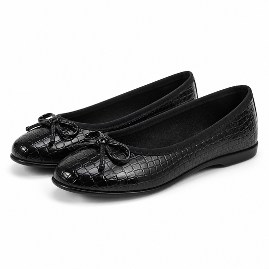 PANTOFI CASUAL PERFORATI DAMA KARISMA 60005A 01-O NEGRI CROCO