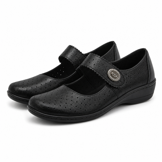 PANTOFI CASUAL PERFORATI DAMA MARIA CONTI 739904 NEGRI