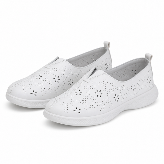 PANTOFI CASUAL PERFORATI DAMA MARIA CONTI B929734 ALBI