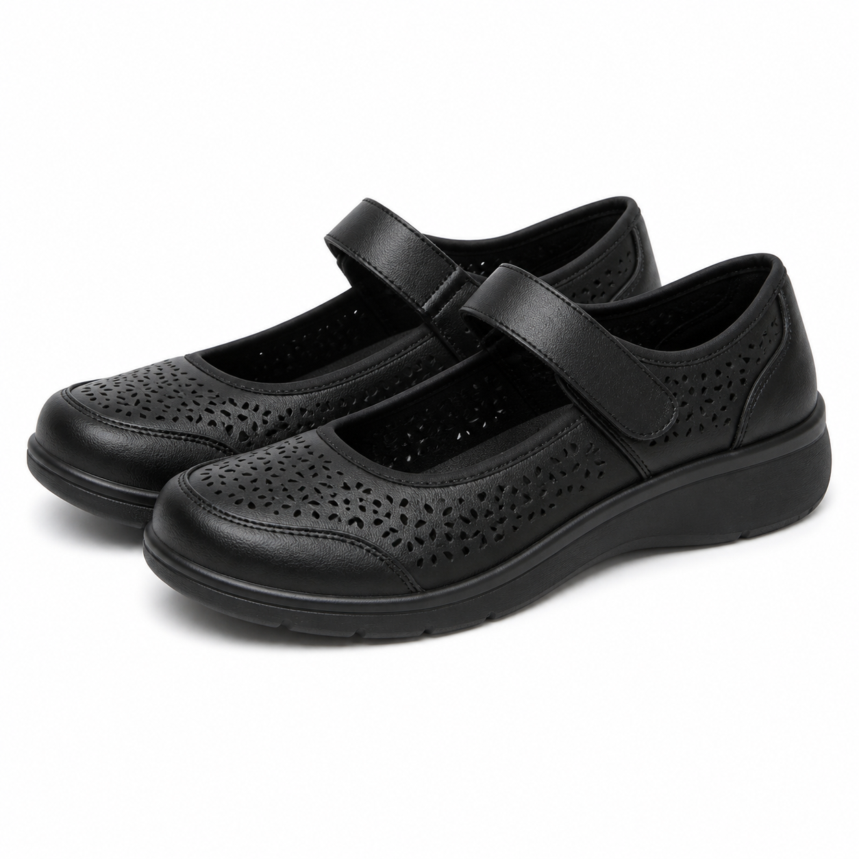 PANTOFI CASUAL PERFORATI DAMA PASS 860022A 01-N NEGRI