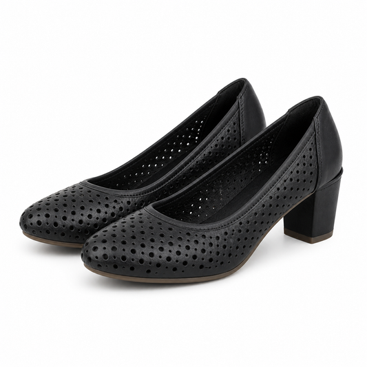PANTOFI CASUAL PERFORATI DAMA RIEKER 41057-14 BLEUMARIN