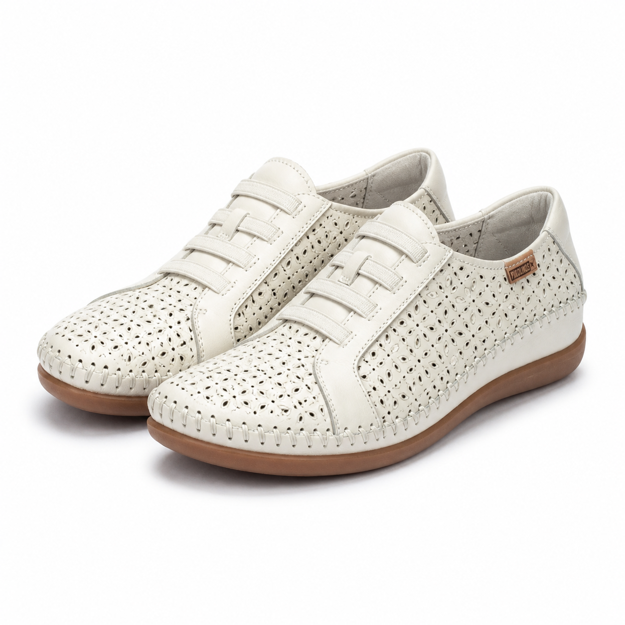 PANTOFI CASUALPERFORATI DAMA PIKOLINOS W8K-4890 BEJ