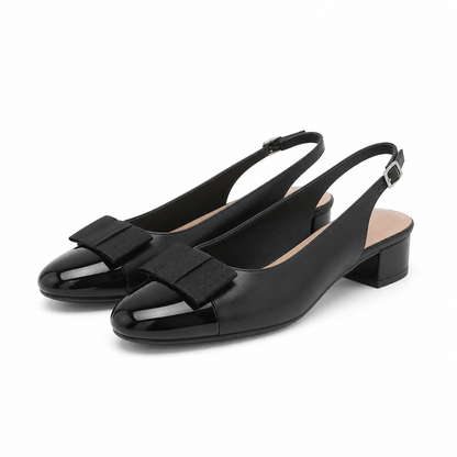 PANTOFI DECUPATI DAMA CAPRICE 29502-42 NEGRI CU LAC