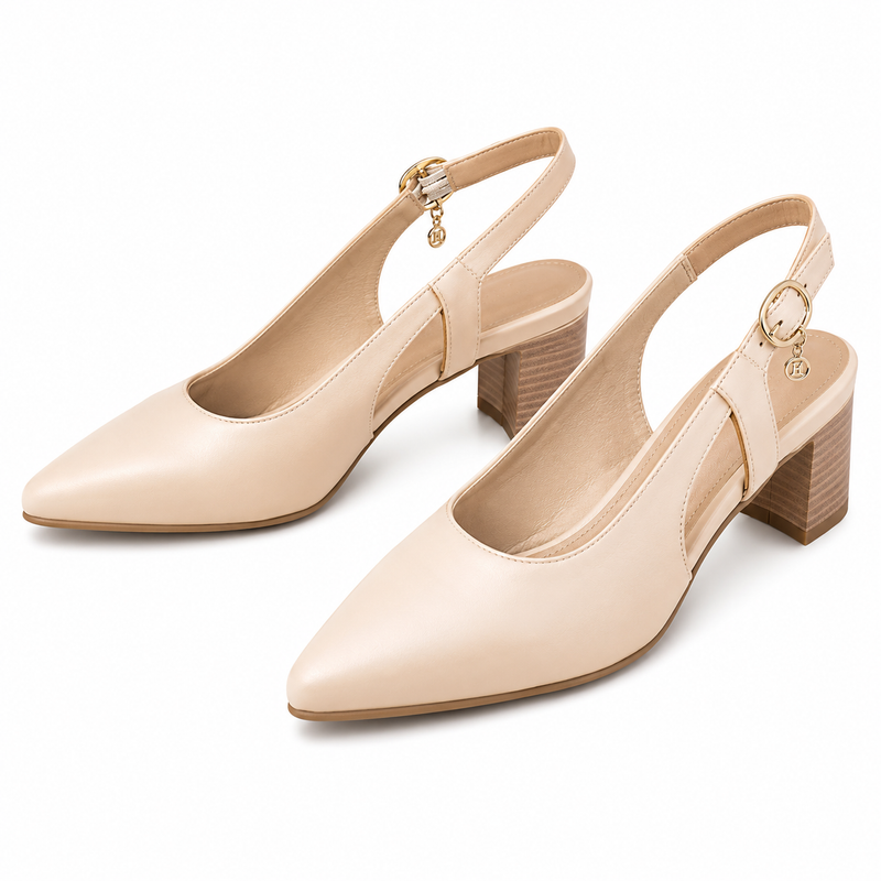 PANTOFI DECUPATI DAMA PERLLA 3295-3 ROZ NUDE