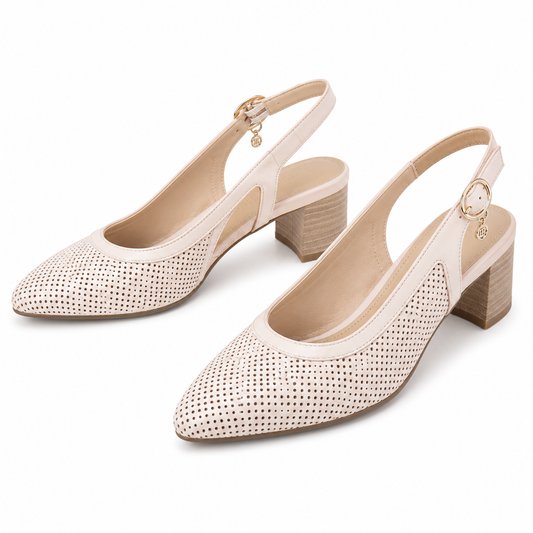 PANTOFI DECUPATI DAMA TAMARIS 89501-42 ROZ NUDE