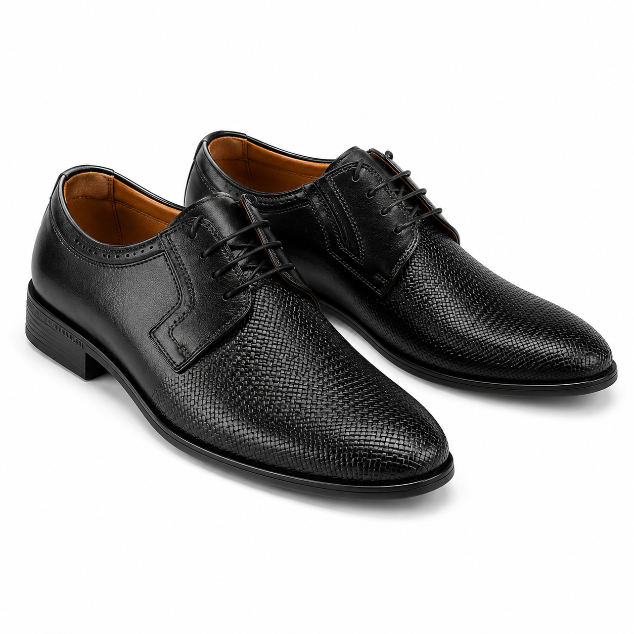 PANTOFI ELEGANTI BARBATI CONHPOL 6845-1741-B5P28 NEGRI