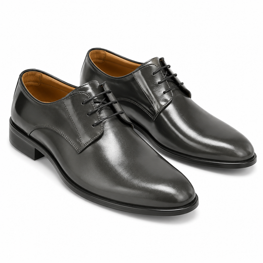 PANTOFI ELEGANTI BARBATI CONHPOL 8520-0465-00S01 GRI FLORANTIC