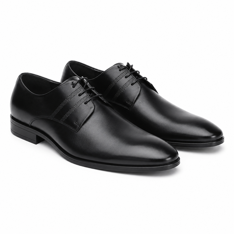 PANTOFI ELEGANTI BARBATI CONHPOL A158-2000-M5P28 NEGRI FLORANTIC