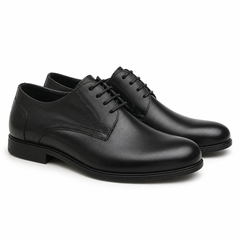 Pantofi Eleganti Bărbați Eldemas F32579121-1 Negru - Piele Naturală