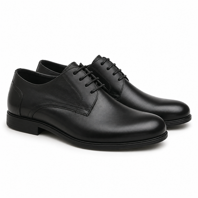 Pantofi Eleganti Bărbați Eldemas F32579121-1 Negru - Piele Naturală