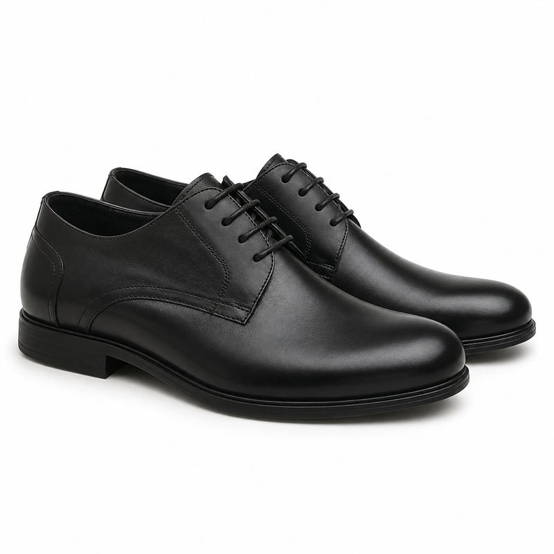 Pantofi Eleganti Bărbați Eldemas F32579121-1 Negru - Piele Naturală