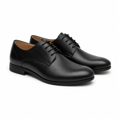 Pantofi Eleganti Bărbați Eldemas F606222-1 Negru - Piele Naturală