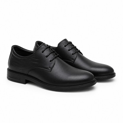 Pantofi Eleganti Bărbați Mels 85078 Negru - Piele Naturală