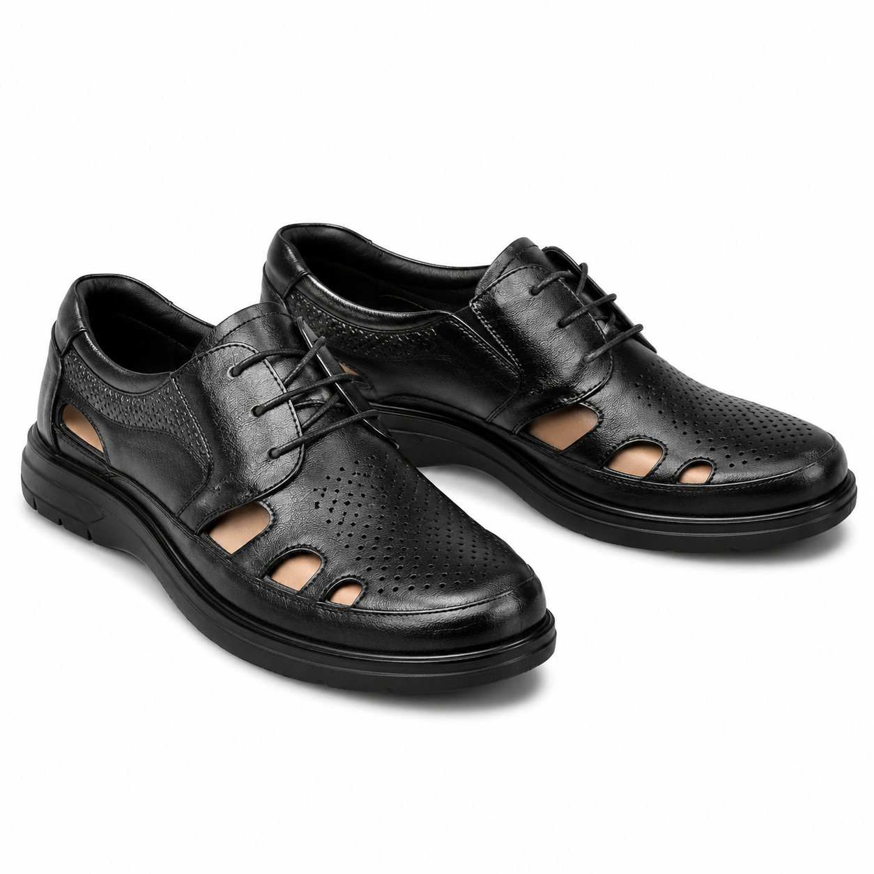 PANTOFI ELEGANTI BARBATI MELS 999655 NEGRI