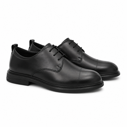 Pantofi Eleganți Bărbați Mels D17201 Negru - Piele Naturală