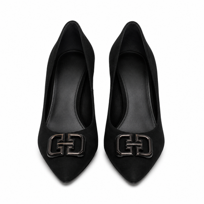 PANTOFI ELEGANTI DAMA AGA 1231.19 NEGRI VELUR