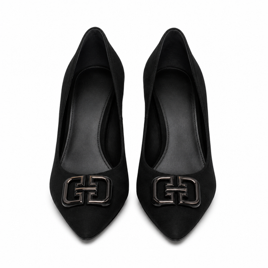 PANTOFI ELEGANTI DAMA AGA 1231.19 NEGRI VELUR