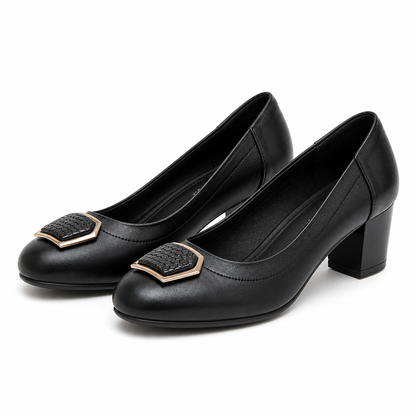 PANTOFI ELEGANTI DAMA AGA 1642 2198 2745 NEGRI