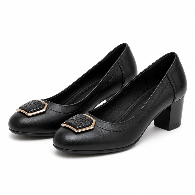 PANTOFI ELEGANTI DAMA AGA 1642 2198 2745 NEGRI