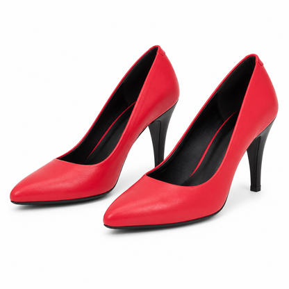 PANTOFI ELEGANTI DAMA ANNA VIOTTI D34-22354 ROSII