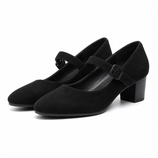 PANTOFI ELEGANTI DAMA CAPRICE 22307-45 NEGRI VELUR