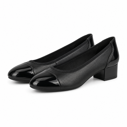 PANTOFI ELEGANTI DAMA CAPRICE 22500-42 022 NEGRUJ + LAC