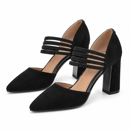 PANTOFI ELEGANTI DAMA EPICA 40061C 01-I NEGRI VELUR