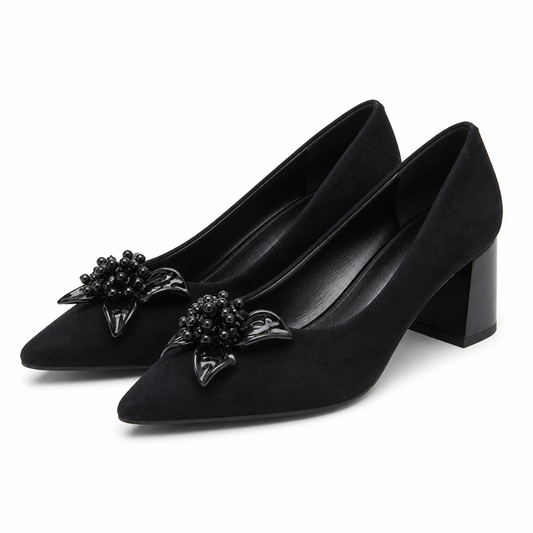 PANTOFI ELEGANTI DAMA EPICA 60063C 01-I NEGRI VELUR