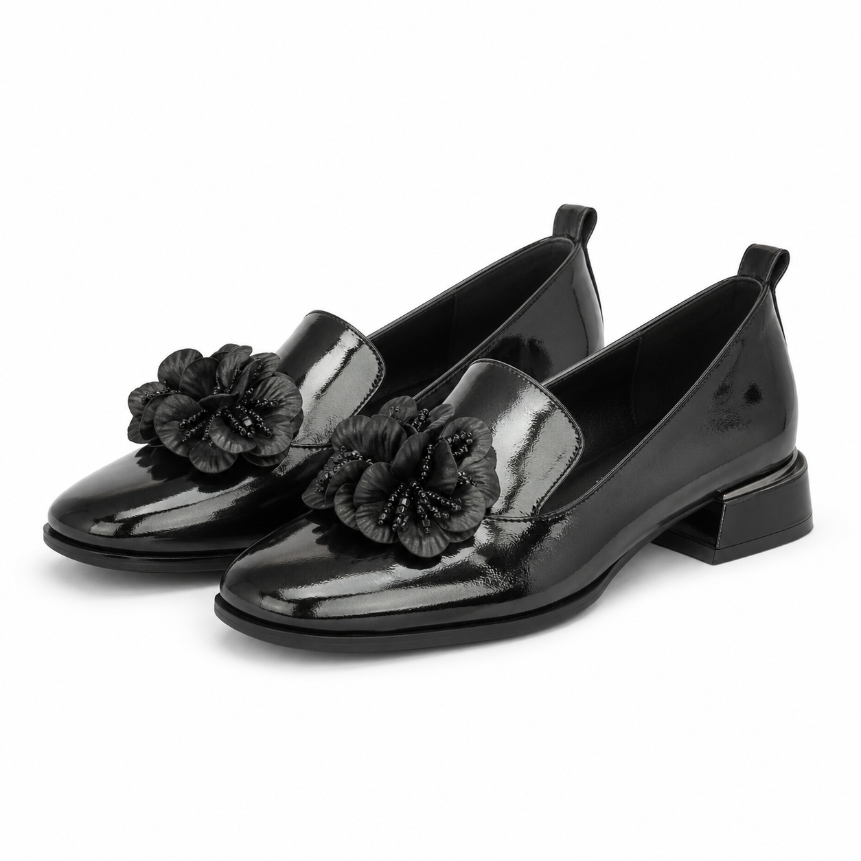 PANTOFI ELEGANTI DAMA FEELING H5215-3426 NEGRI LAC