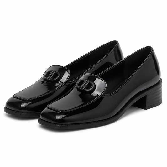 PANTOFI ELEGANTI DAMA FORMAZIONE 1355-15 NEGRI LAC
