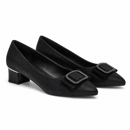 PANTOFI ELEGANTI DAMA FORMAZIONE 2316 NEGRI VELVET